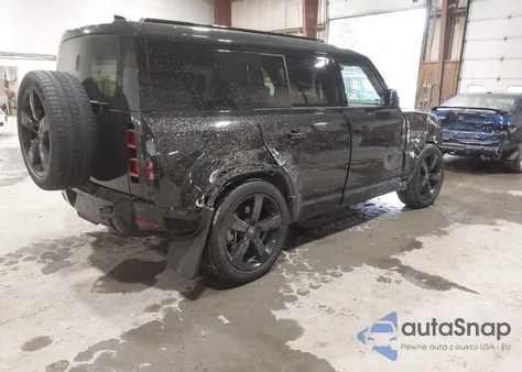 2025 Land Rover Defender 110 P400 X-Dynamic Se from USA, damaged, VIN SALE27EU7S2406247